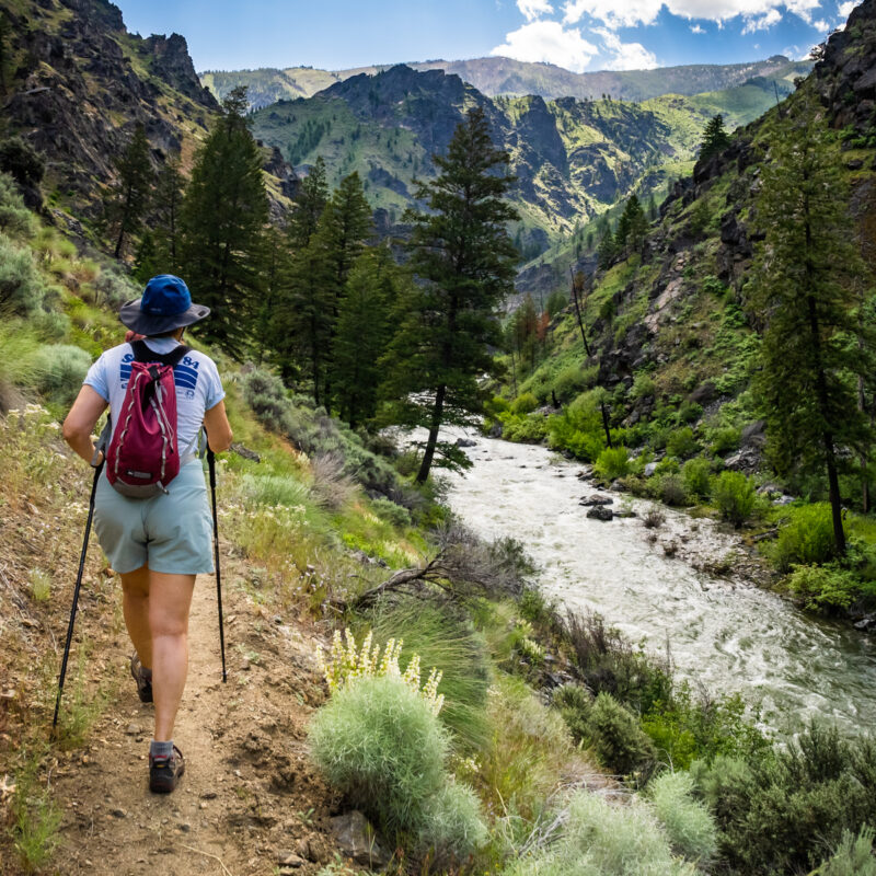 hiking