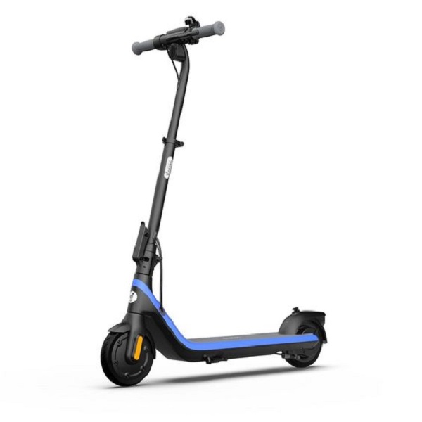 Portable electric scooter.