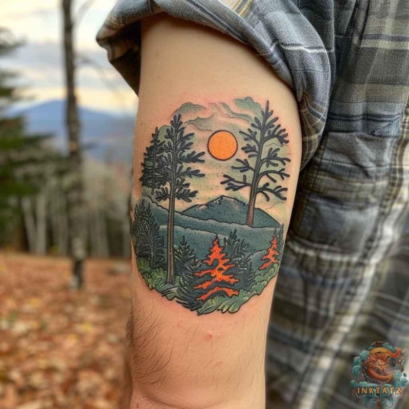 hiking tattoo ideas